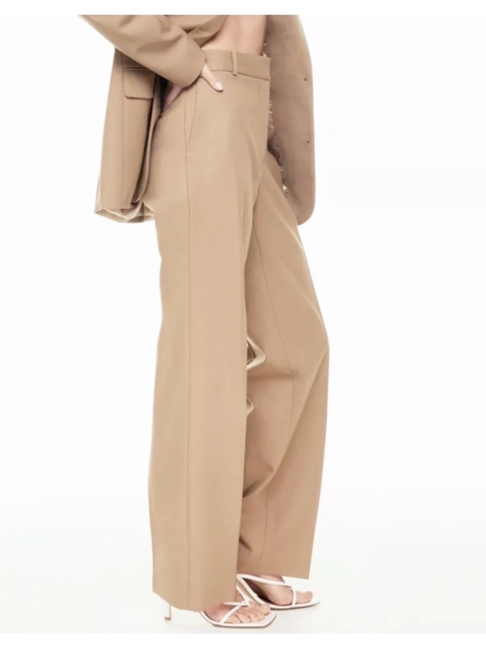 Babaton Agency city wool constant camel? 6 long